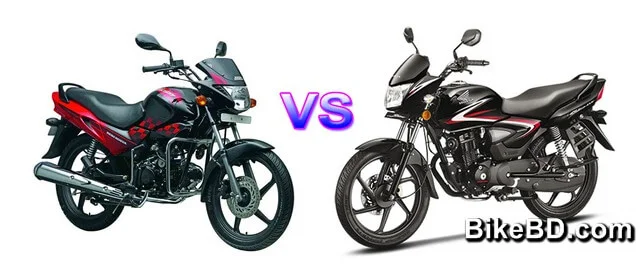 hero-glamour-vs-honda-cb-shine-comparison-review-bikebd